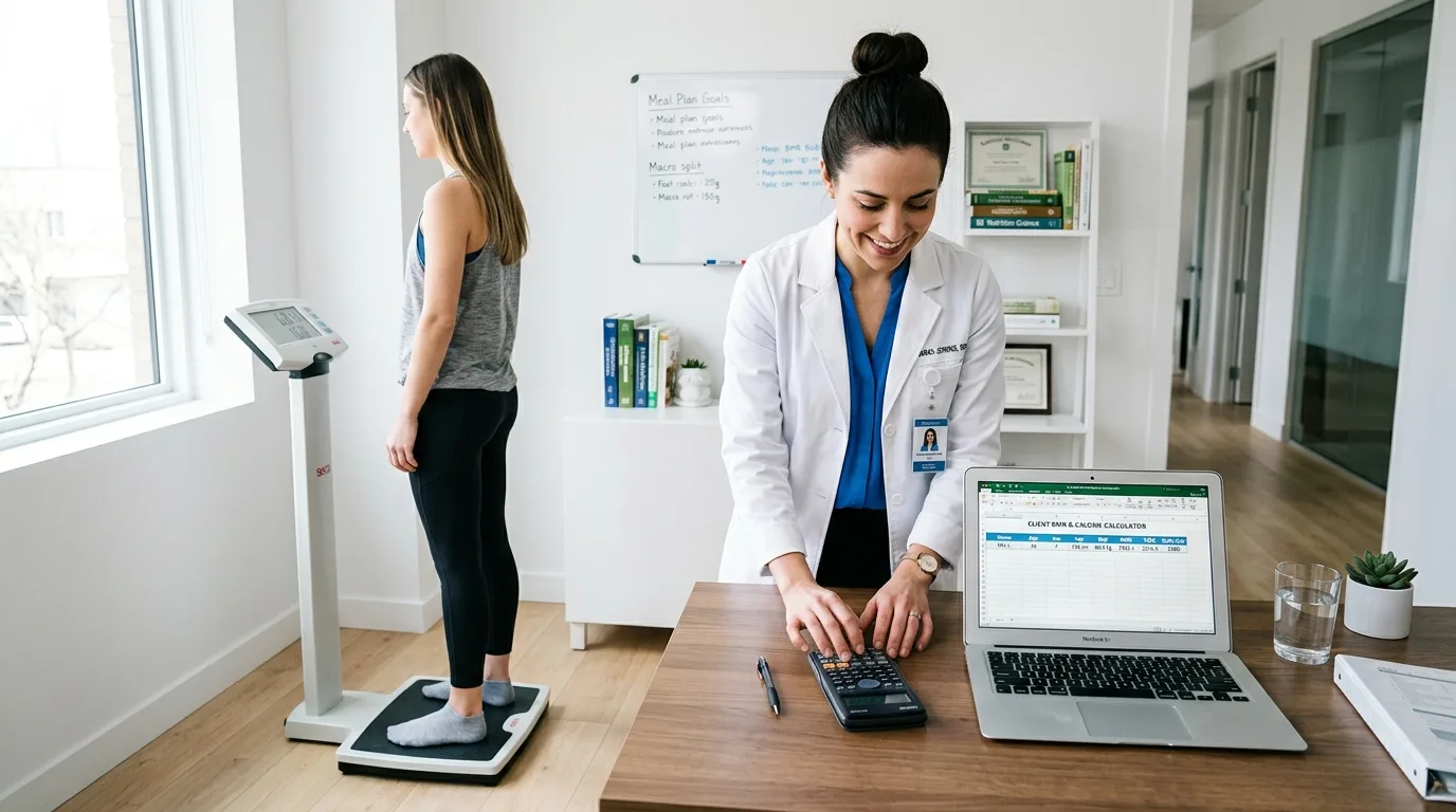 Bác sĩ dinh dưỡng lâm sàng hướng dẫn quy trình 6 bước tính calo giảm cân chính xác theo y khoa