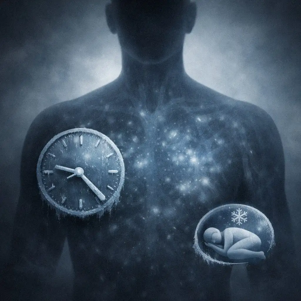 Hình ảnh minh họa cơ chế 'chế độ ăn kiêng' làm chậm quá trình trao đổi chất