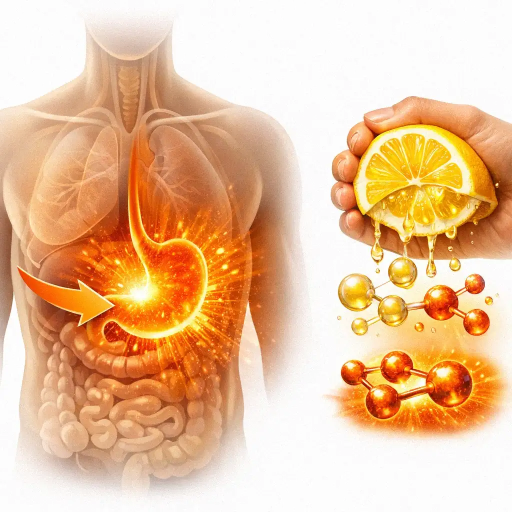 Minh họa cơ chế tăng sinh nhiệt nhờ axit citric