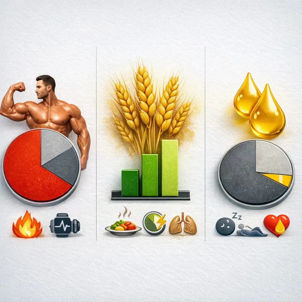 So sánh hiệu ứng nhiệt thực phẩm của protein, carbohydrate và chất béo