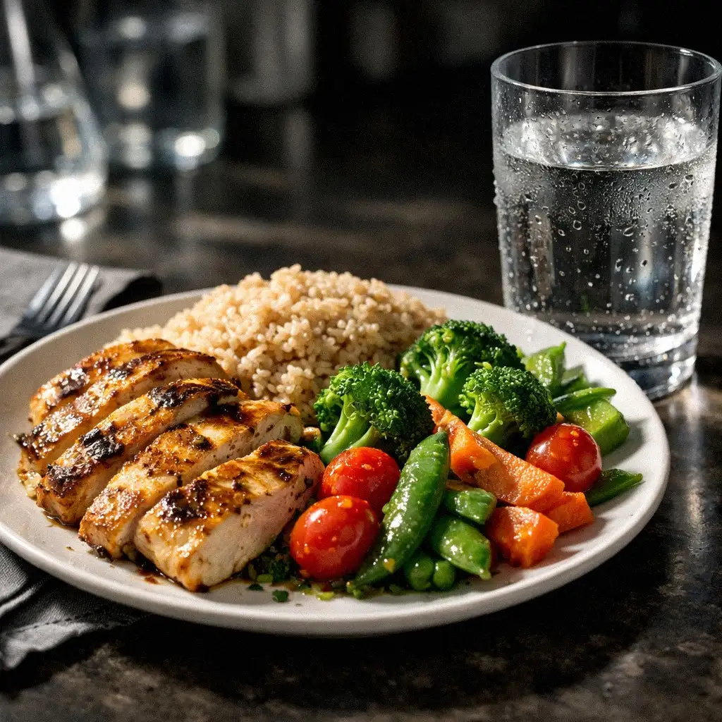 Ảnh đại diện Vừa ăn vừa uống nước có giảm cân không? Giải đáp y khoa - Hồng Cường